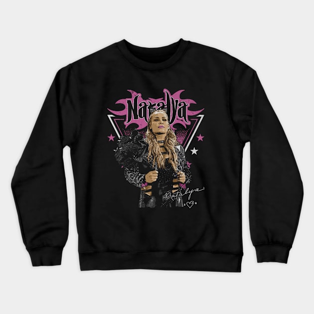 Natalya Pose Crewneck Sweatshirt by MunMun_Design